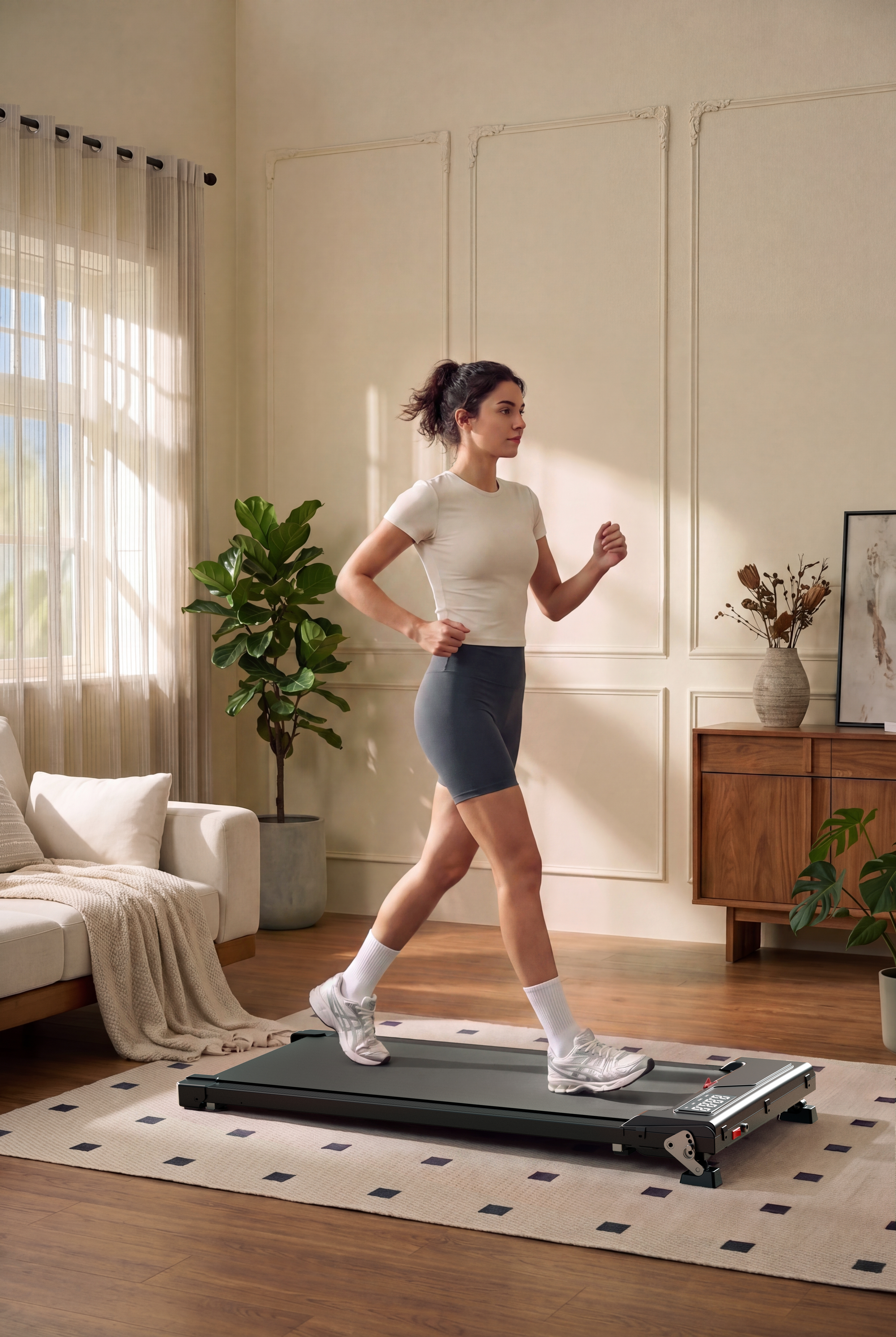 Quiet Motorized Home Walking Machine XZ3D - Image 4